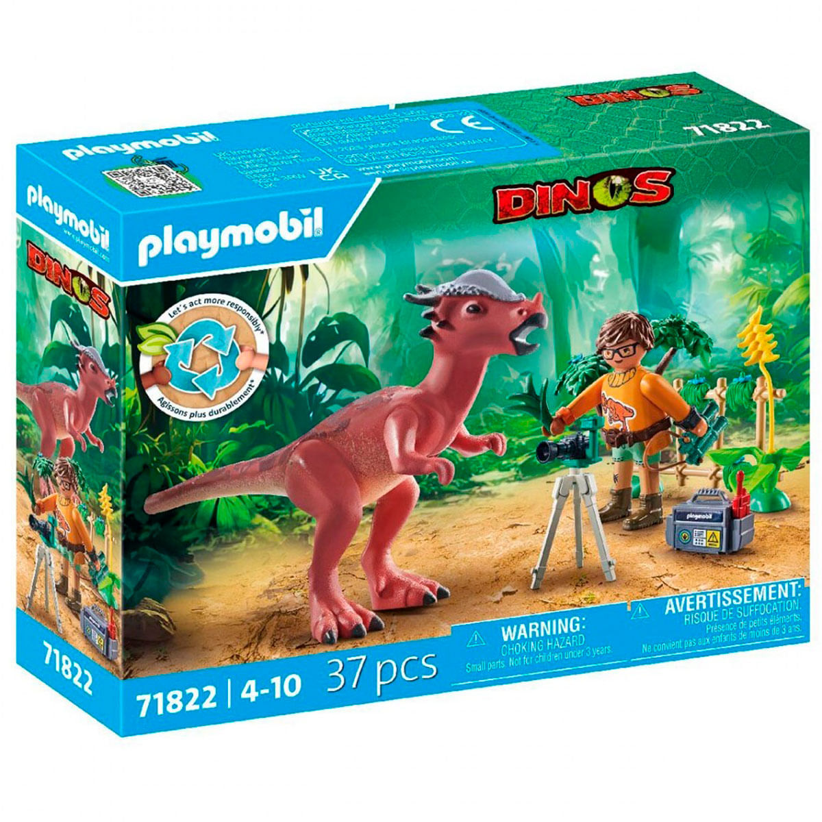 Playmobil Dinos Observación de Stygimoloch
