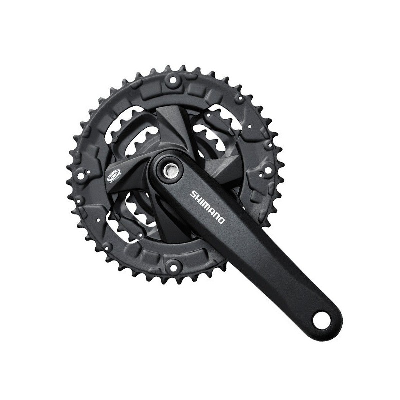Bielas Shimano FC-M371 44/32/22D 175mm - Negro