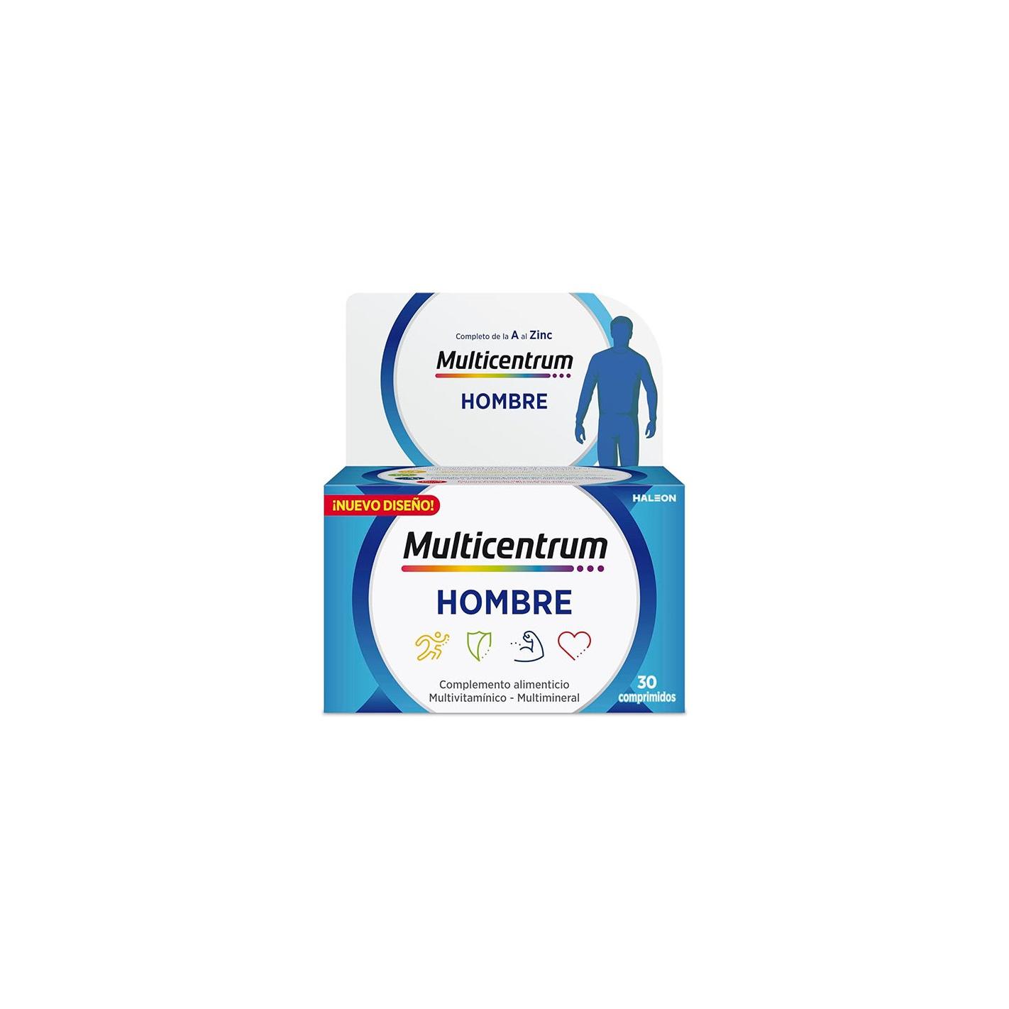 Multicentrum Hombre 30 Comprimidos, Haleon.