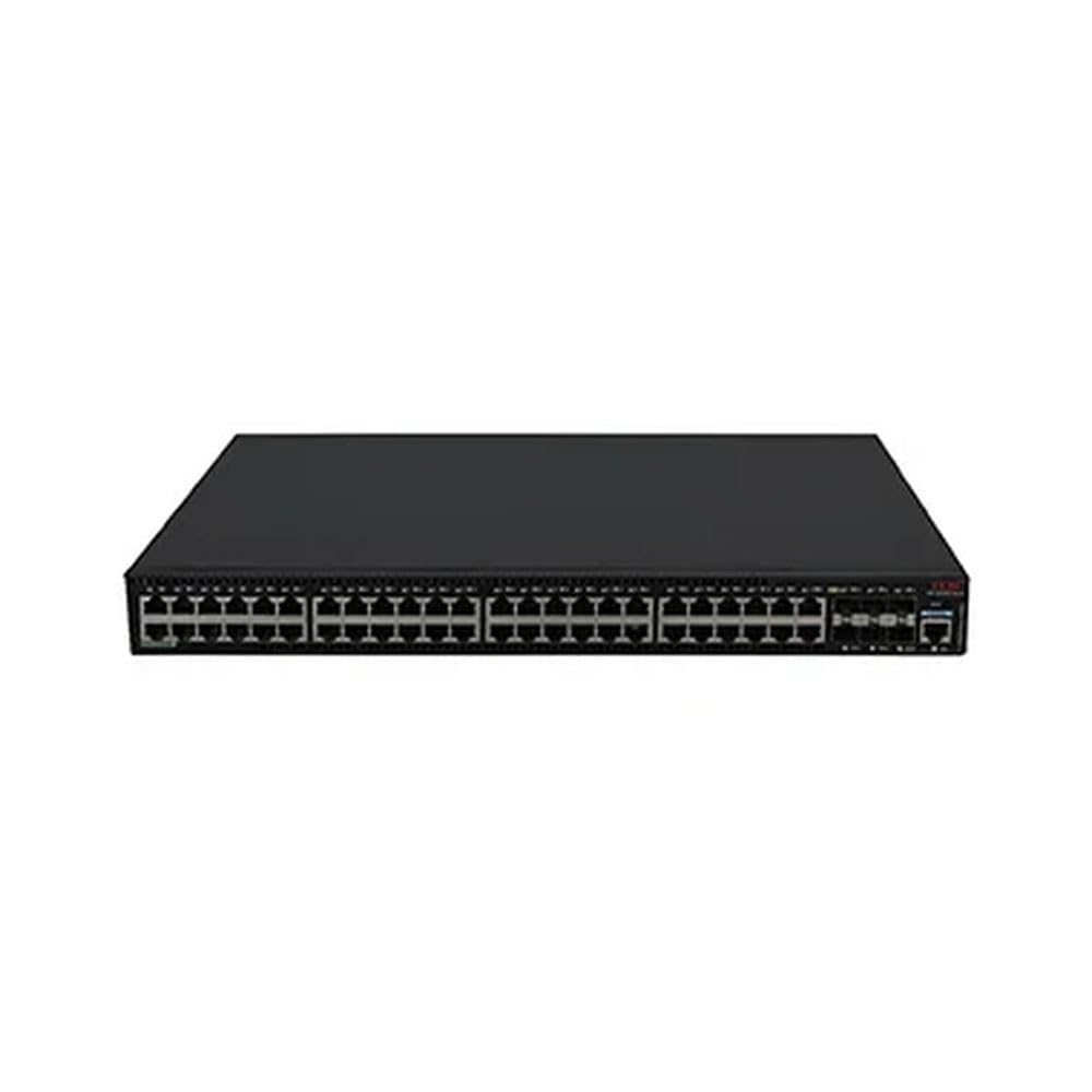 H3C S5570S-28S-EI L3 Ethernet Switch with 24 * 10/100/1000BASE-T Ports and 4 * 1G/10G Base-X SFP Plus Ports, Without Power Supplies