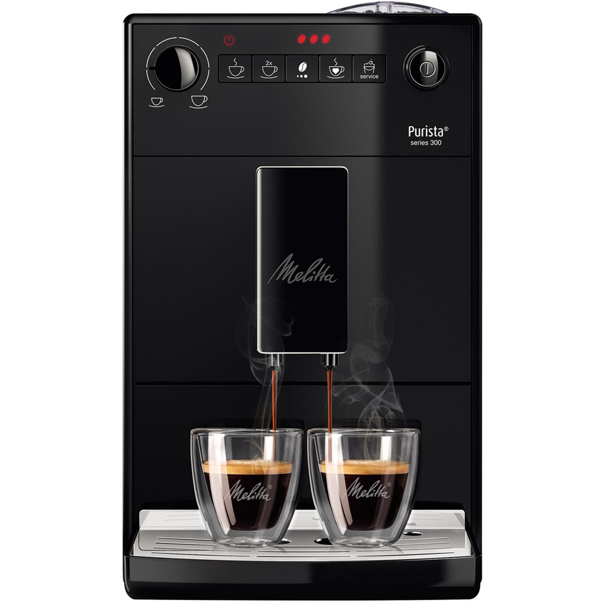 Melitta Cafetera Superautomática Melitta Purista F230-002 Molinillo Integrado Compacta