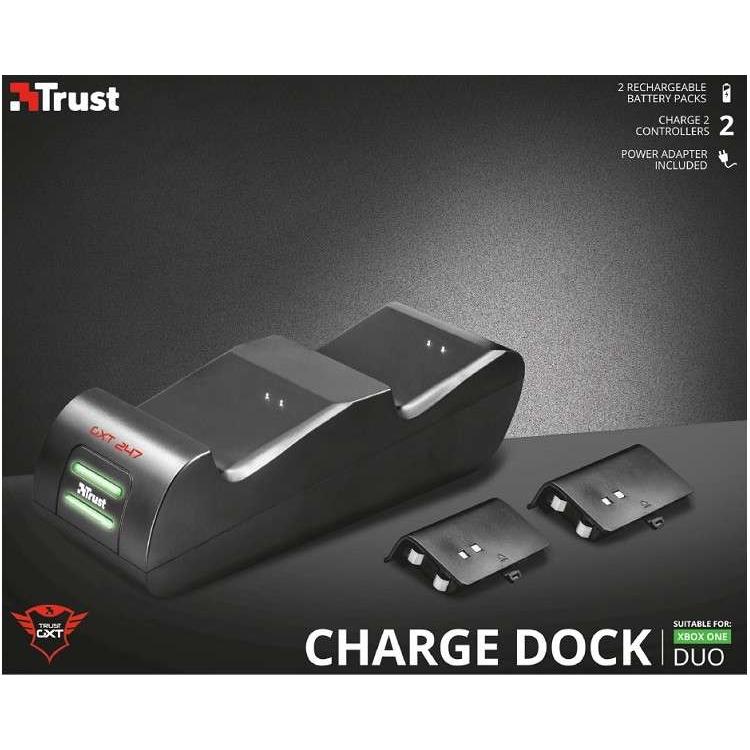 TRUST DUO CHARGING DOCK  GXT 247
