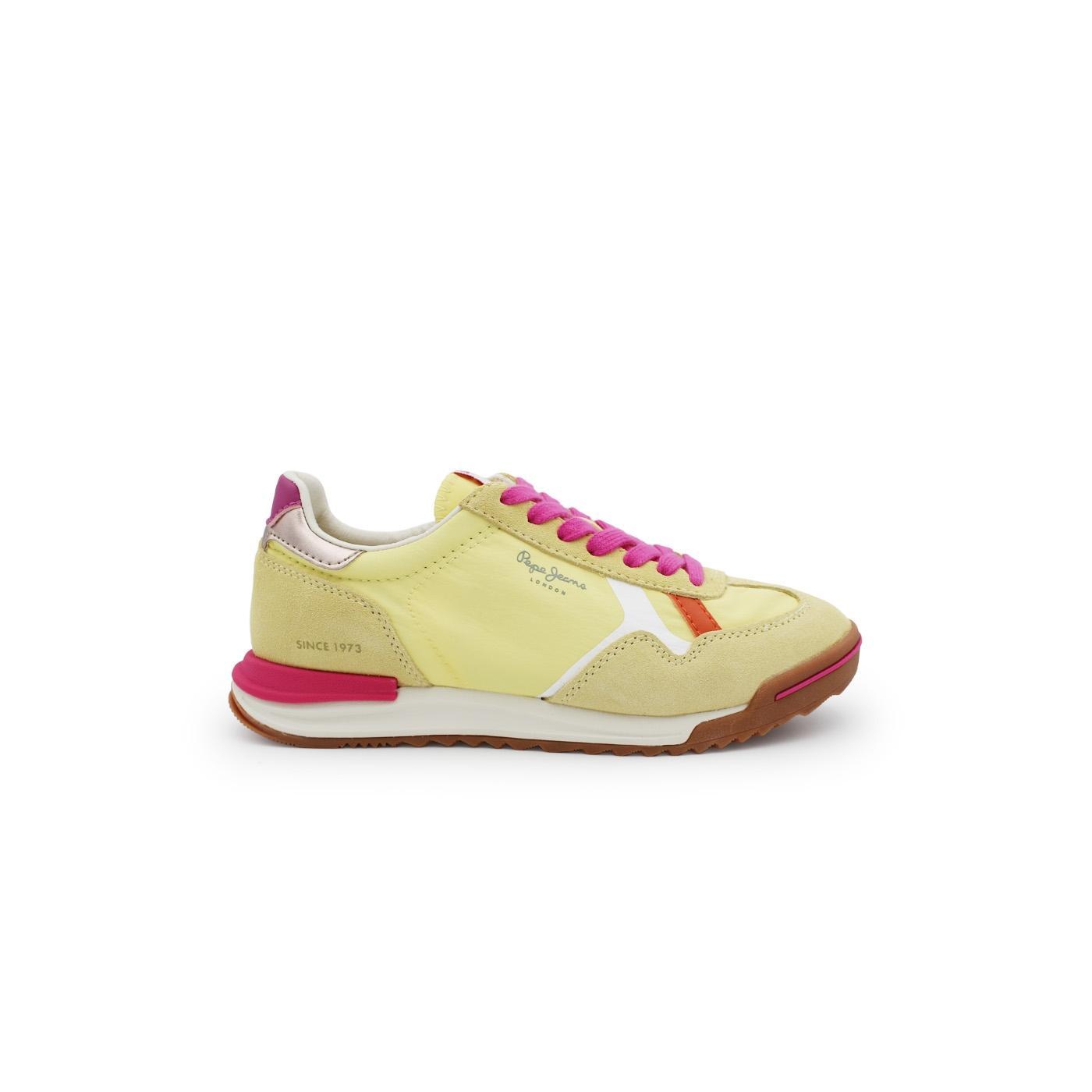 Zapatillas Pepe Jeans Marvin Road PLS600055 Amarillo Mujer