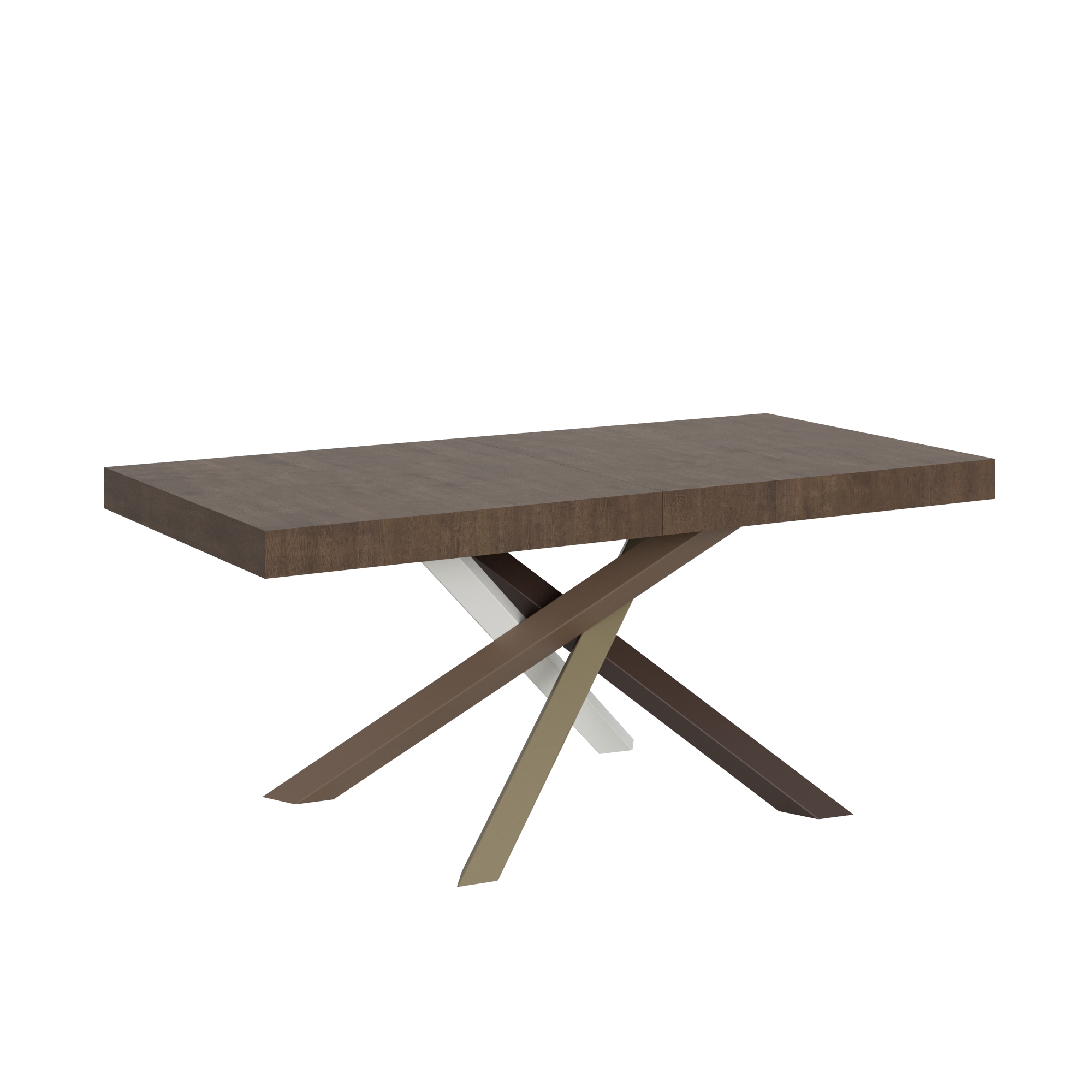 Mesa extensible 90x180/284 cm Volantis Noce estructura 4/C - Itamoby
