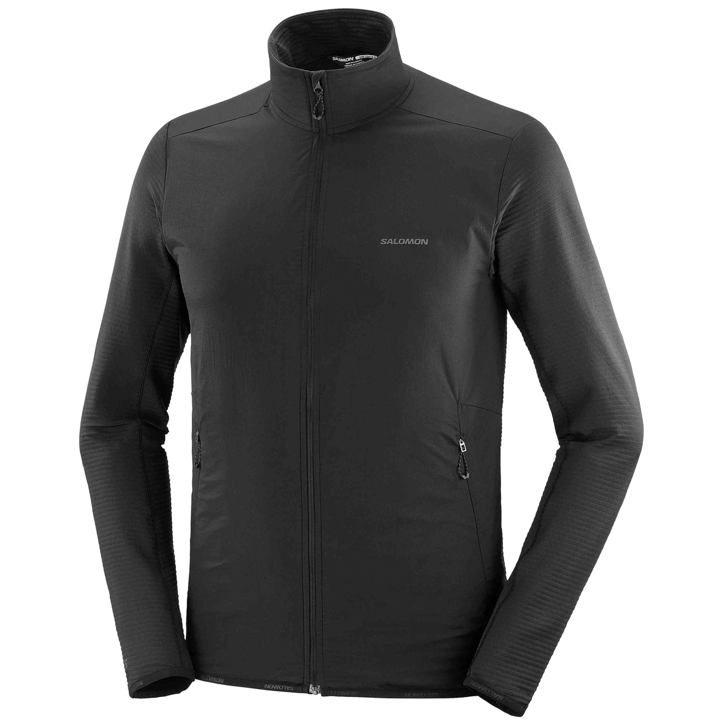 Polar Salomon modelo Forro polar Salomon Essential Lightwarm Hybrid negro para Hombre en color Negro