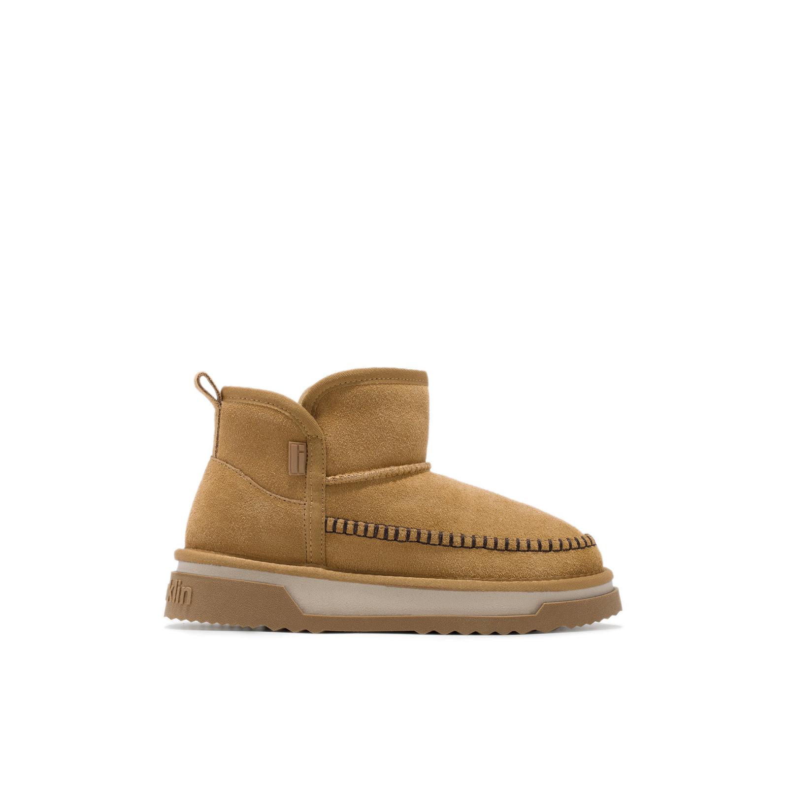 D.Franklin Botín de Mujer de Serraje Atlas Cord   - Botas para Mujer - Moda casual Mujer