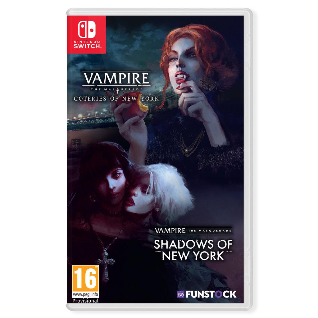 Vampire: The Masquerade - Coteries of New York + Shadows in New York Versión Española NINTENDO SWITCH Nuevo Precintado