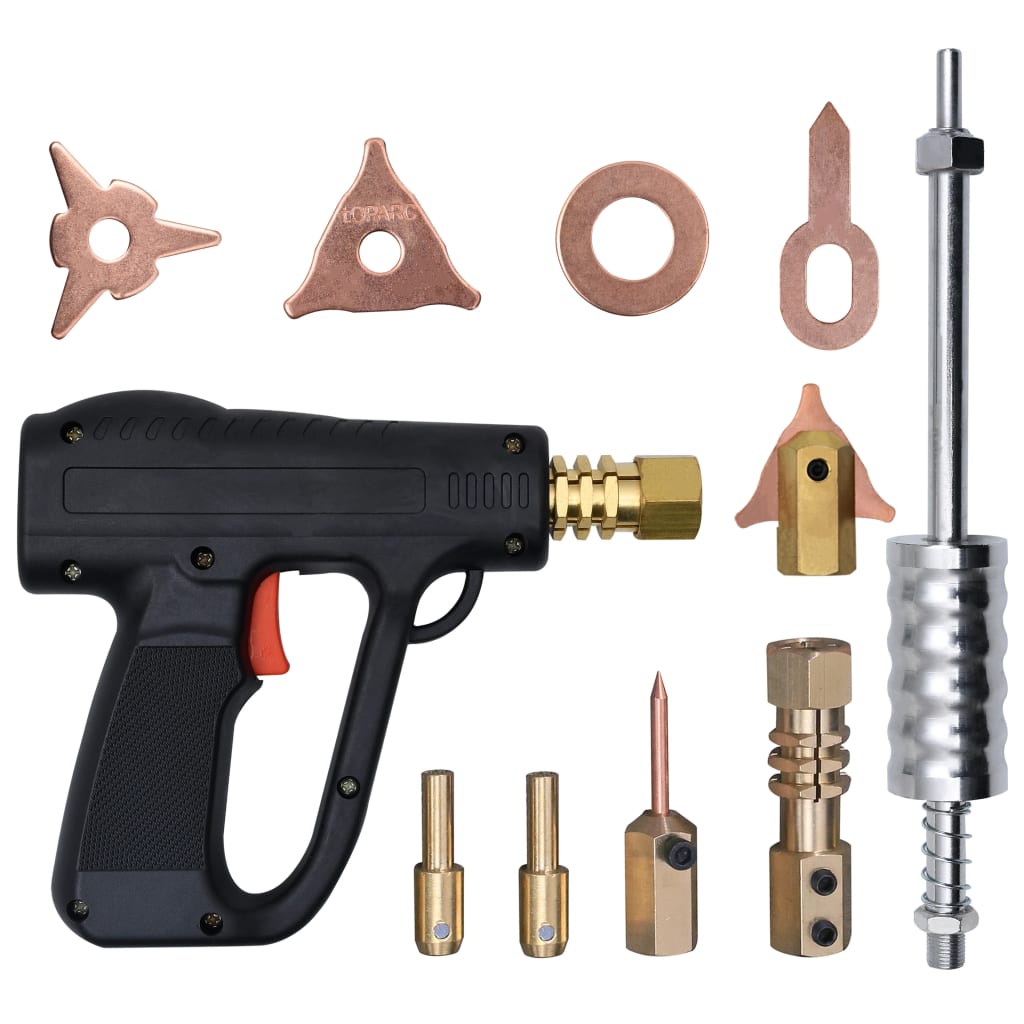 vidaXL Kit de Soldador para Reparar Abolladuras Herramienta Coche Cantidad 20 unidades, 67 unidades, 86 unidades