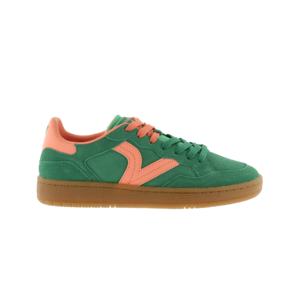 Victoria 1985 SMASH Zapatillas de serraje con piezas en contraste y suela caramelo 8806116