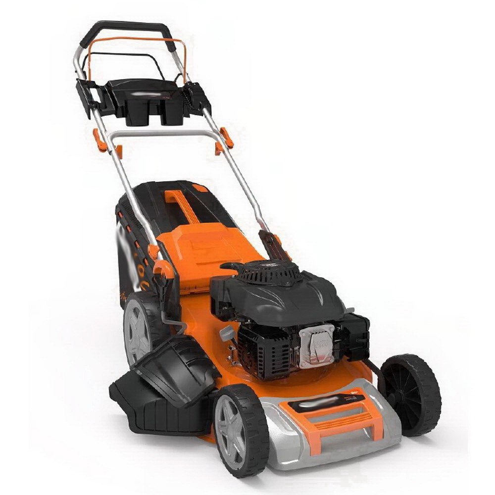 MAMIGA - Cortacésped gasolina DLM5100SP – 173cc, 3.3kW (4.4hp), ancho corte 508mm, autopropulsado, bolsa 65L, altura corte 2575mm