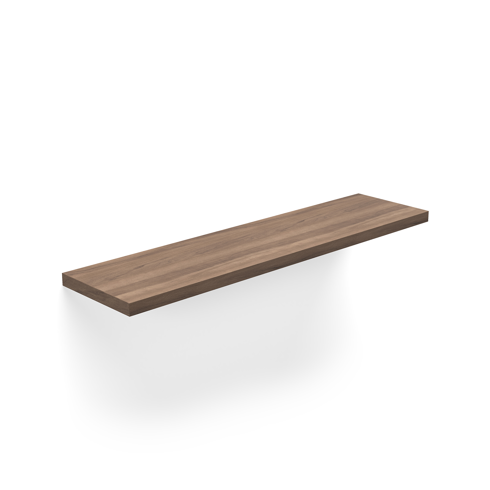 Estante suspendido de Herdasa, modelo LINE de melamina, 90x18cm