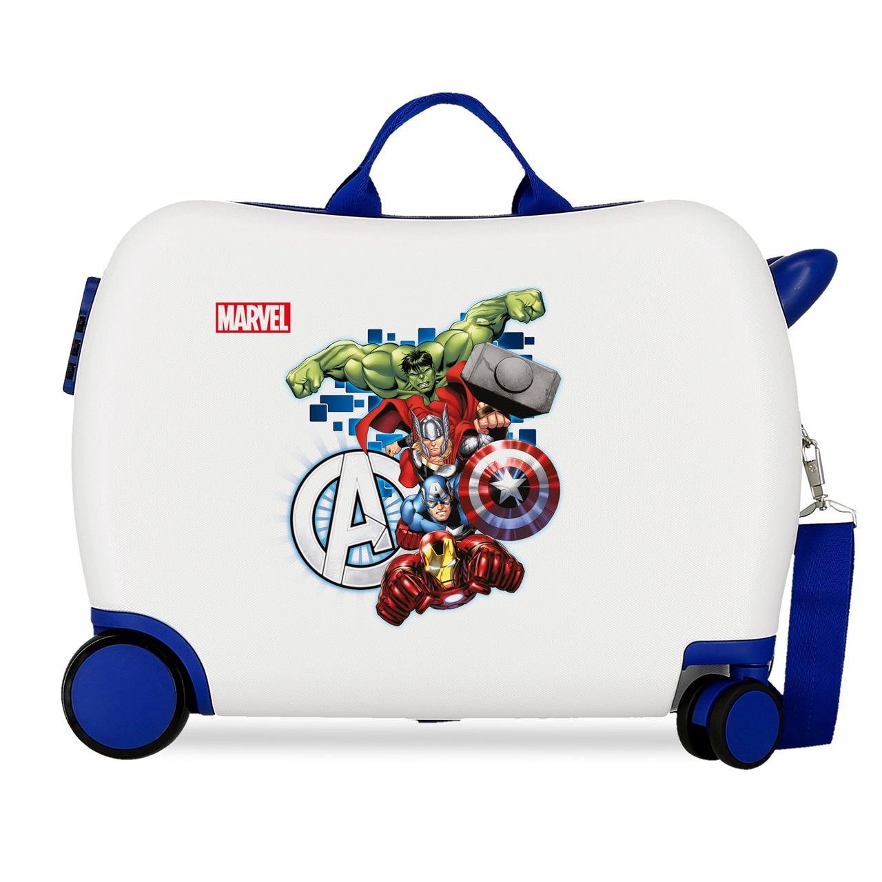 Marvel - Maleta infantil Avengers 50x39x20 cm de ABS rígido y ligero, 34 L