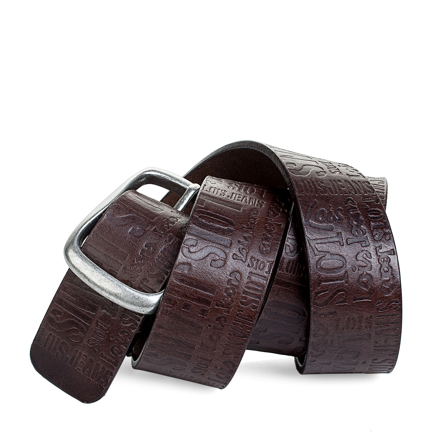 Cinturon Hombre - Cinturones Hombre De Piel Genuina Con Hebillas Cinturon De Metal - Cinturón Hombre Ideal Para El Uso Diario - Elegantes Cinturones Hombre Cuero Marca Lois 49810