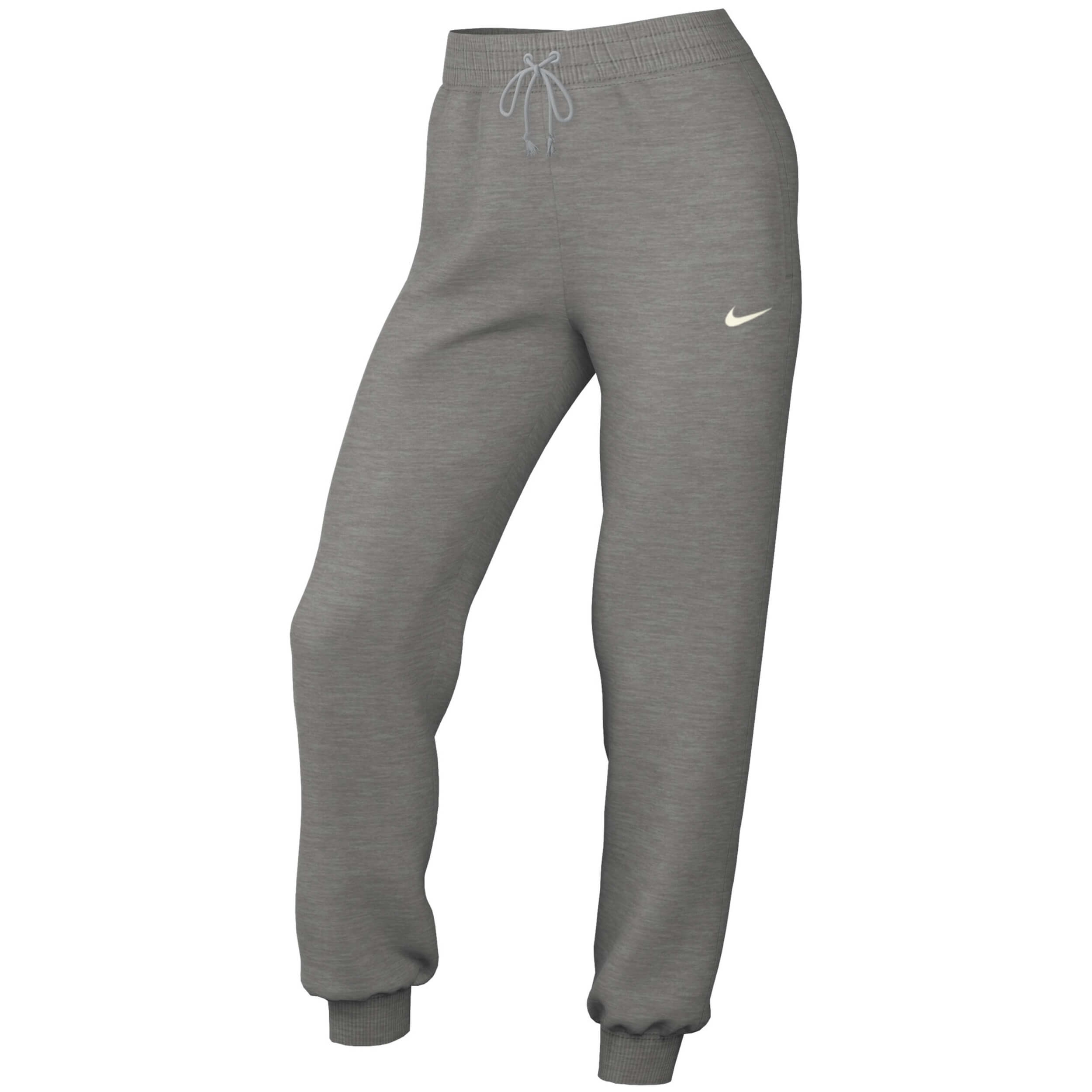 Pantalon Largo Nike Sportswear Phoenix Fleece para mujer en color gris