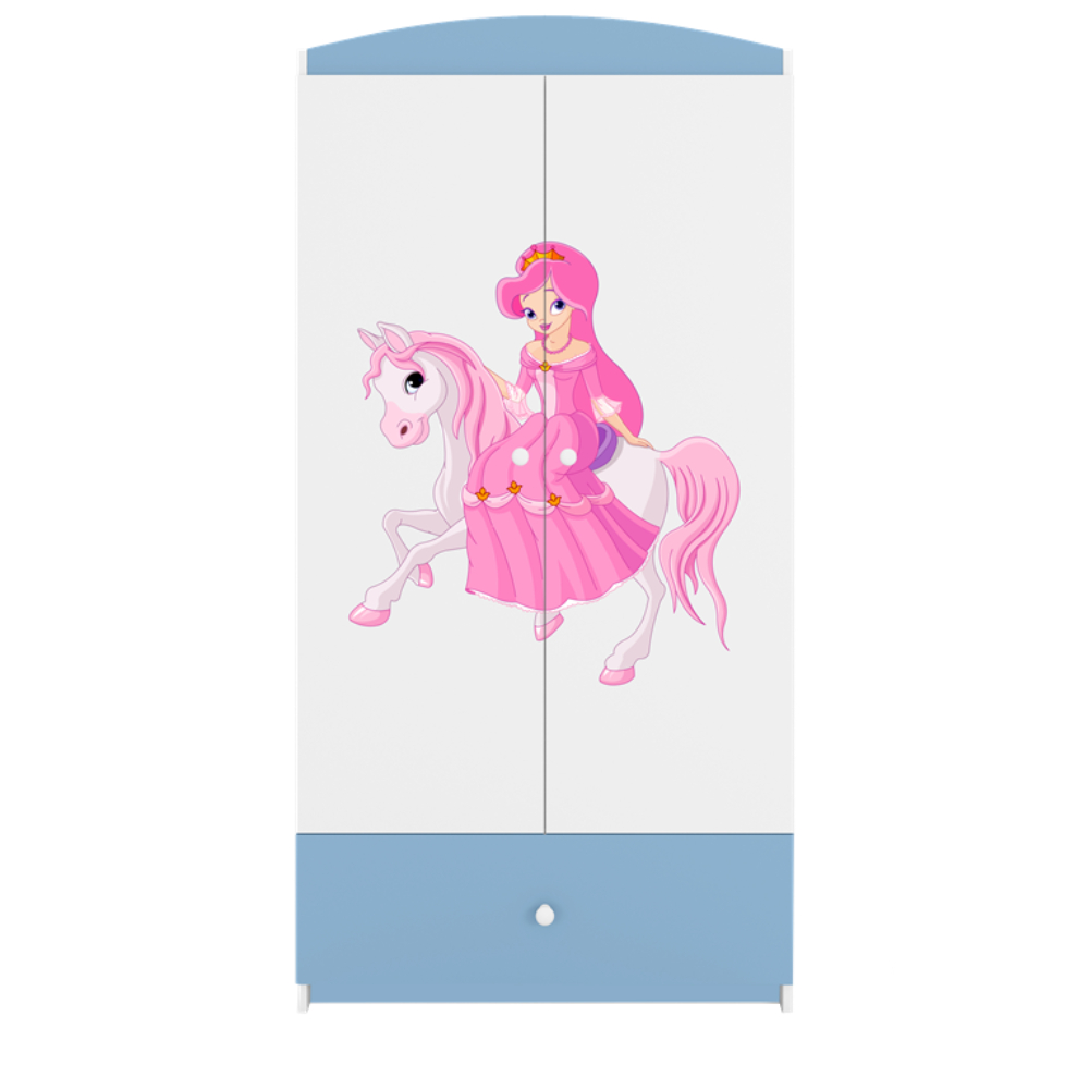 Roupeiro Kocot Kids BabyDreams Princess on Horse Blue