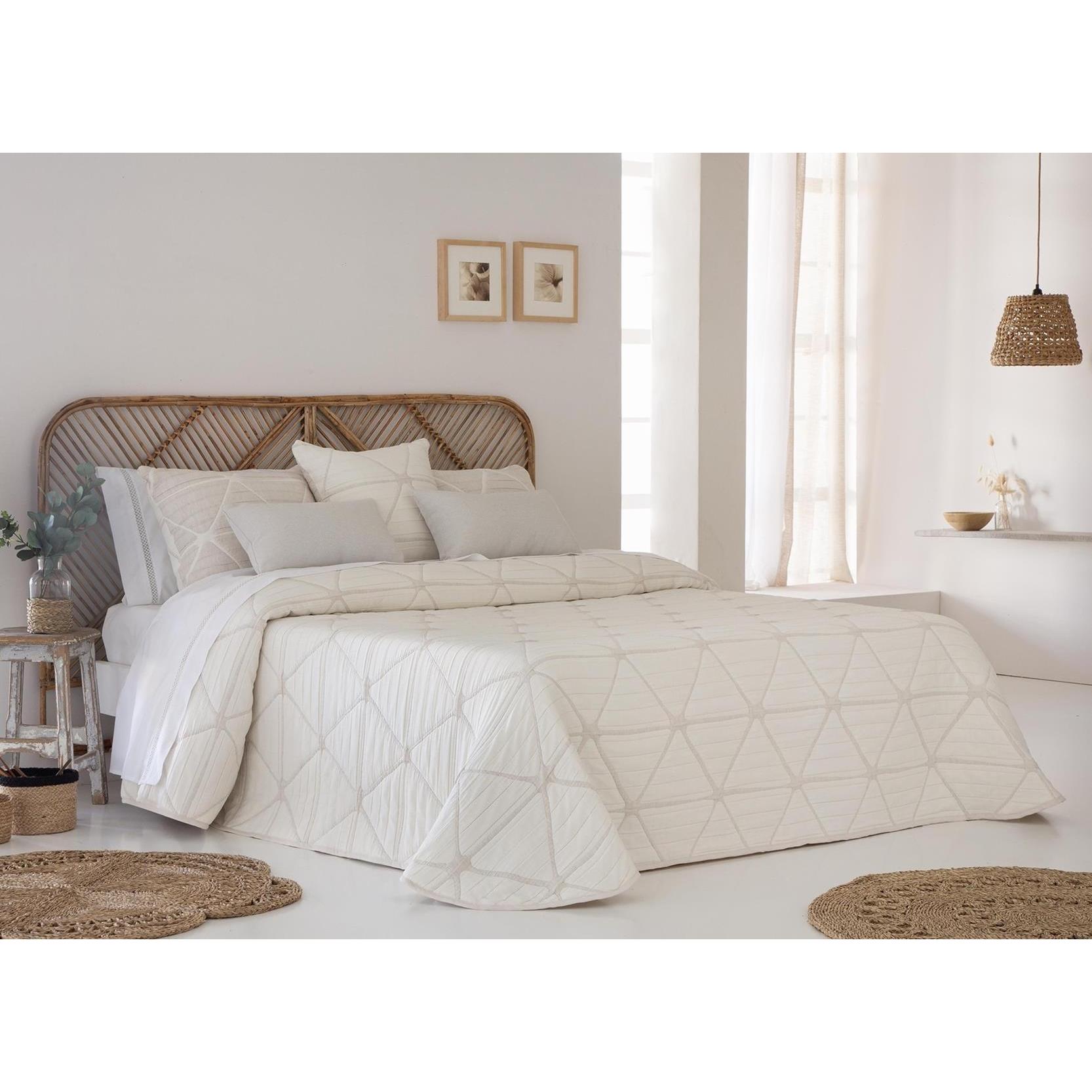JVR - COLCHA TIPO 10 modelo GEOX - Tejido Jacquard Pique - Fabricado en España - Cama 90/105/135/150/160/180