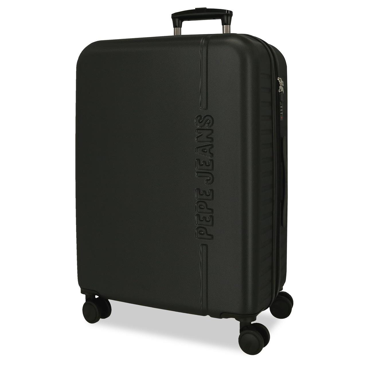 Maleta mediana Pepe jeans Montana negro 48x68x27 cm