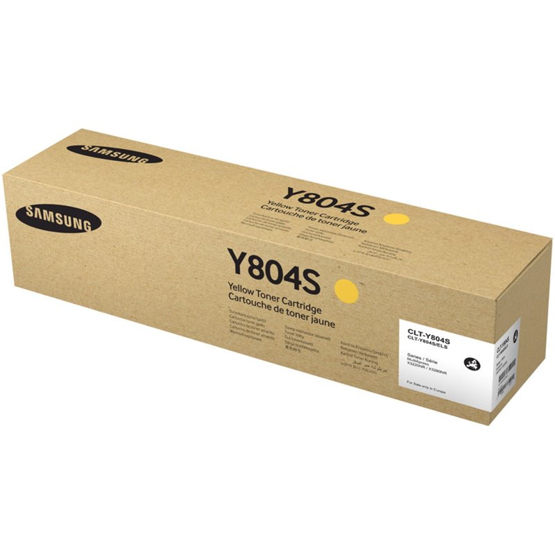 Cartucho de tóner amarillo Samsung CLT-Y804S original 15,000 páginas