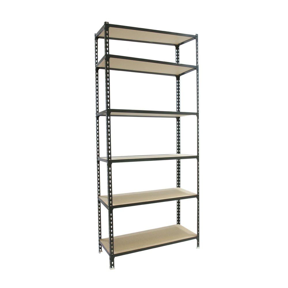 Estantería SIMONRACK MADERCLICK MEGAPLUS 6/300 2500 ANTRACITA/MAD 2500x1200x300