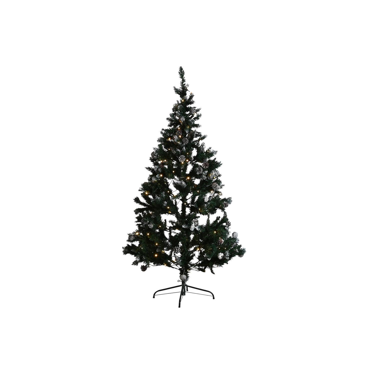 Arbol Pe Metal 90X90X180 250Led Verde, Decoracióna de navidad para todos los hogares, Navidad Moderna Green Forest