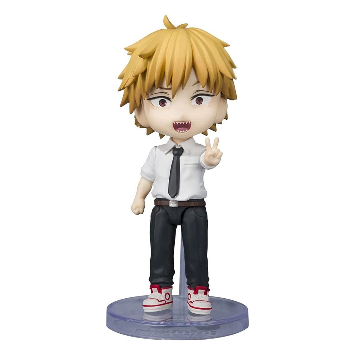 TAMASHII NATIONS - Figura Figuarts Mini Chainsaw Man Denji BDISD649492 para coleccionistas, alta fidelidad y articulada, ideal para estanterías y escritorios