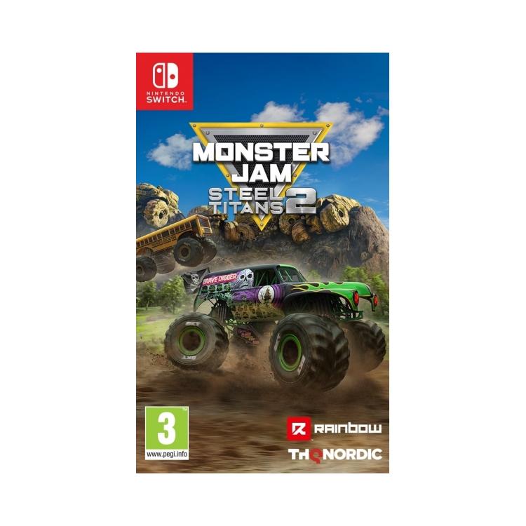 THQ - Monster Jam Steel Titans 2 Juego para Consola Nintendo Switch, PAL ESPAÑA