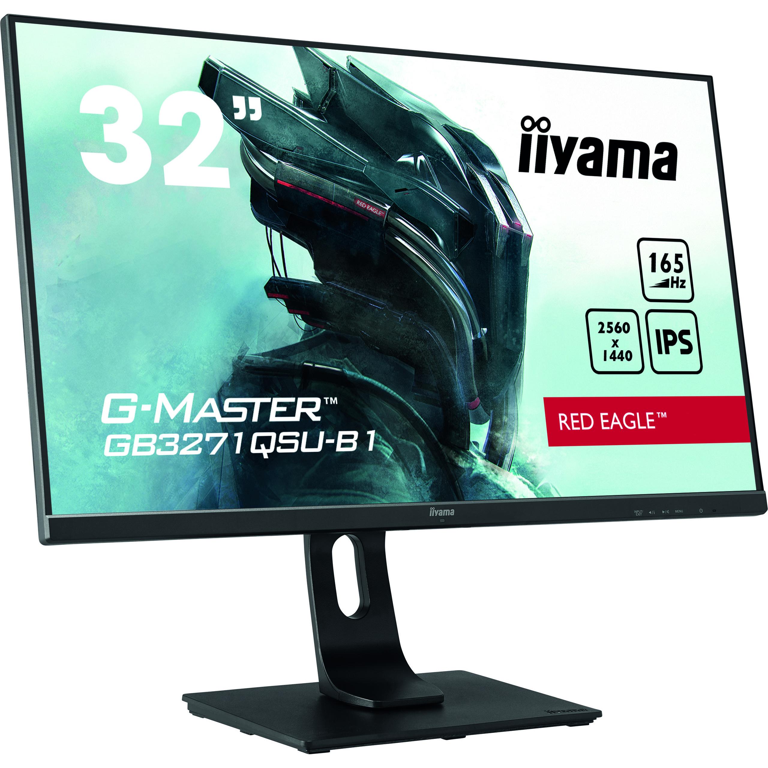 Iiyama Red Eagle G-MASTER GB3271QSU-B1 31.5" LED IPS WQHD 165Hz FreeSync Premium