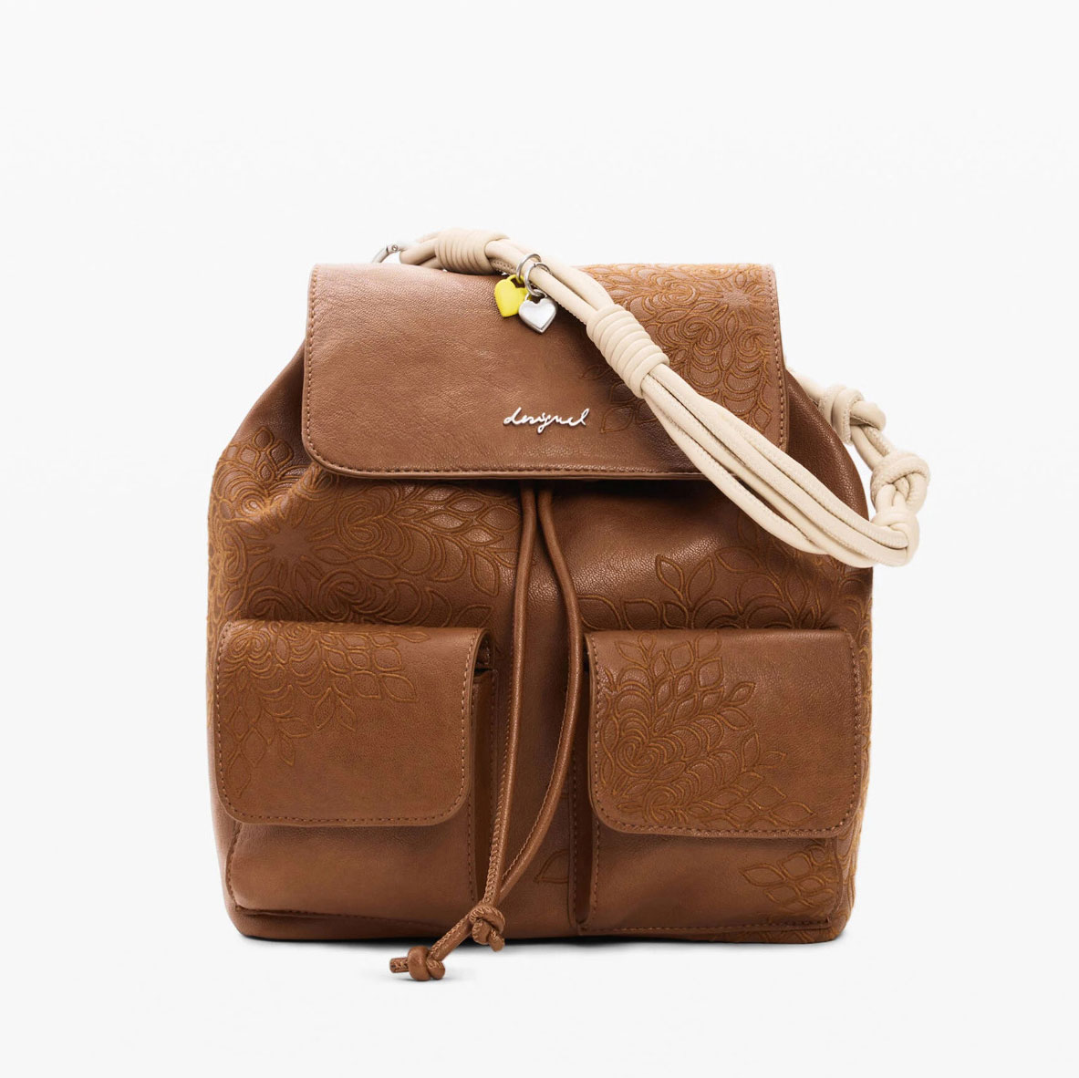 Desigual Mochila pequeña con solapa 26SAKP39-6011 , para Mujer