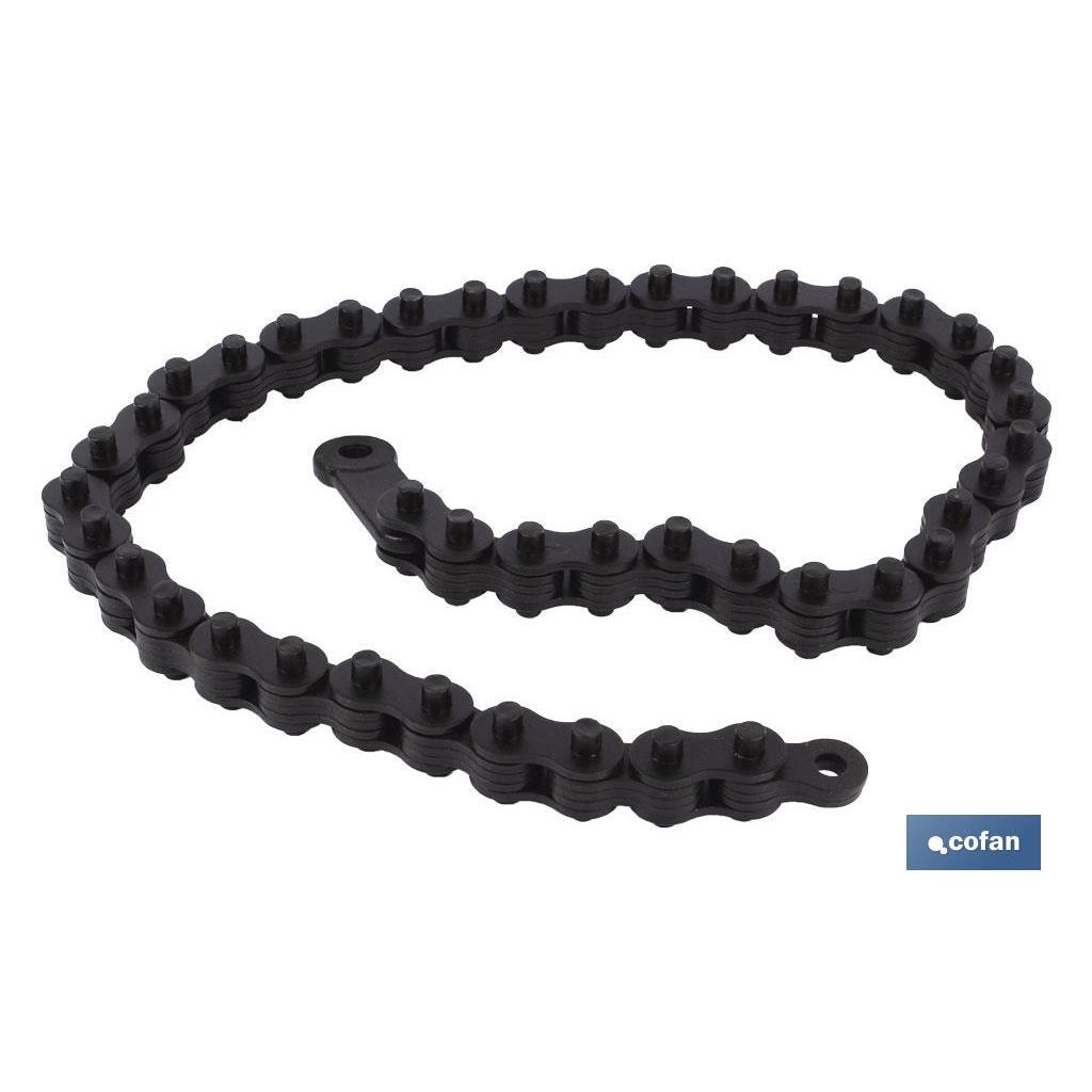 Cofan Recambio de Cadena Reversible 4' a 10' Exterior Herramienta de Fontanería