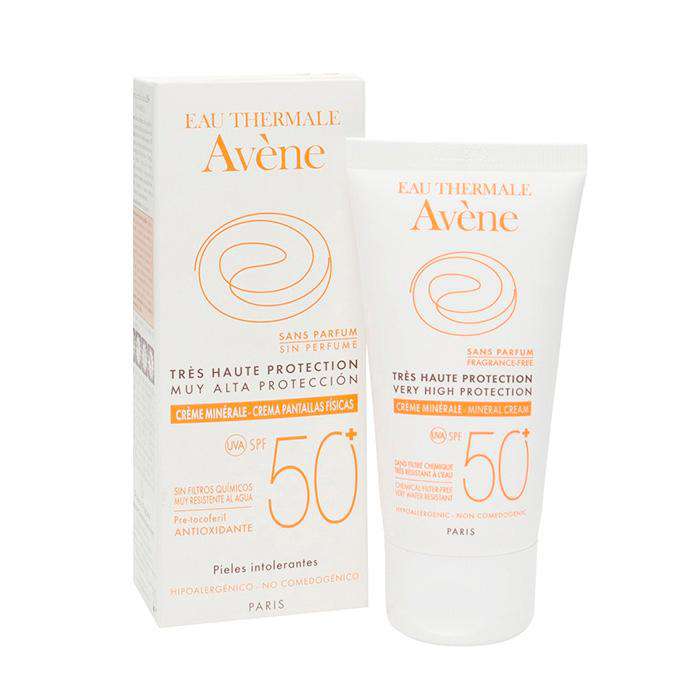 Ravene - Avene Solar Spf50+ Crema Pantalla Física 50 ml