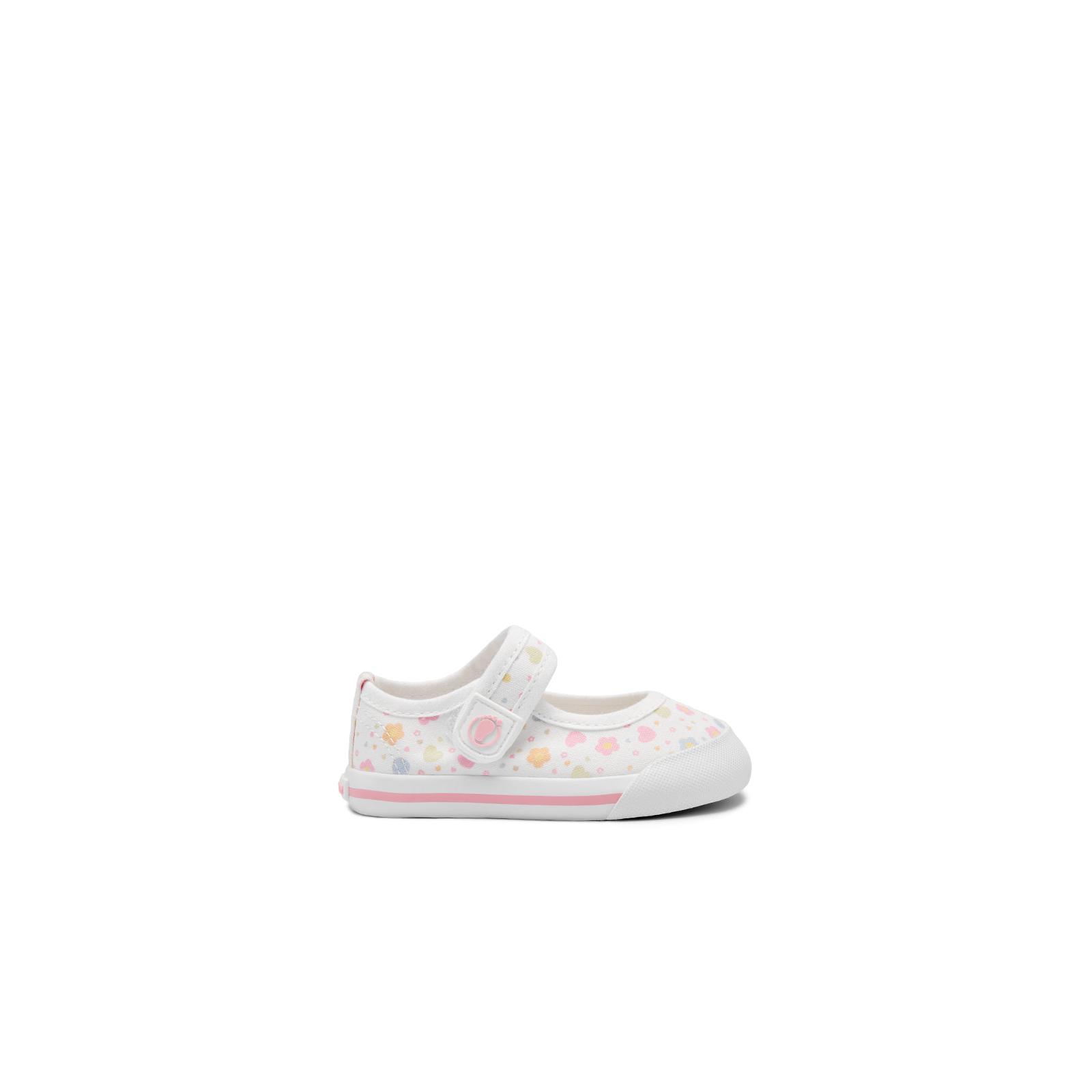 Conguitos - Zapatos Mary Janes Respetuosas Estampado Flores Multicolor para Niña
