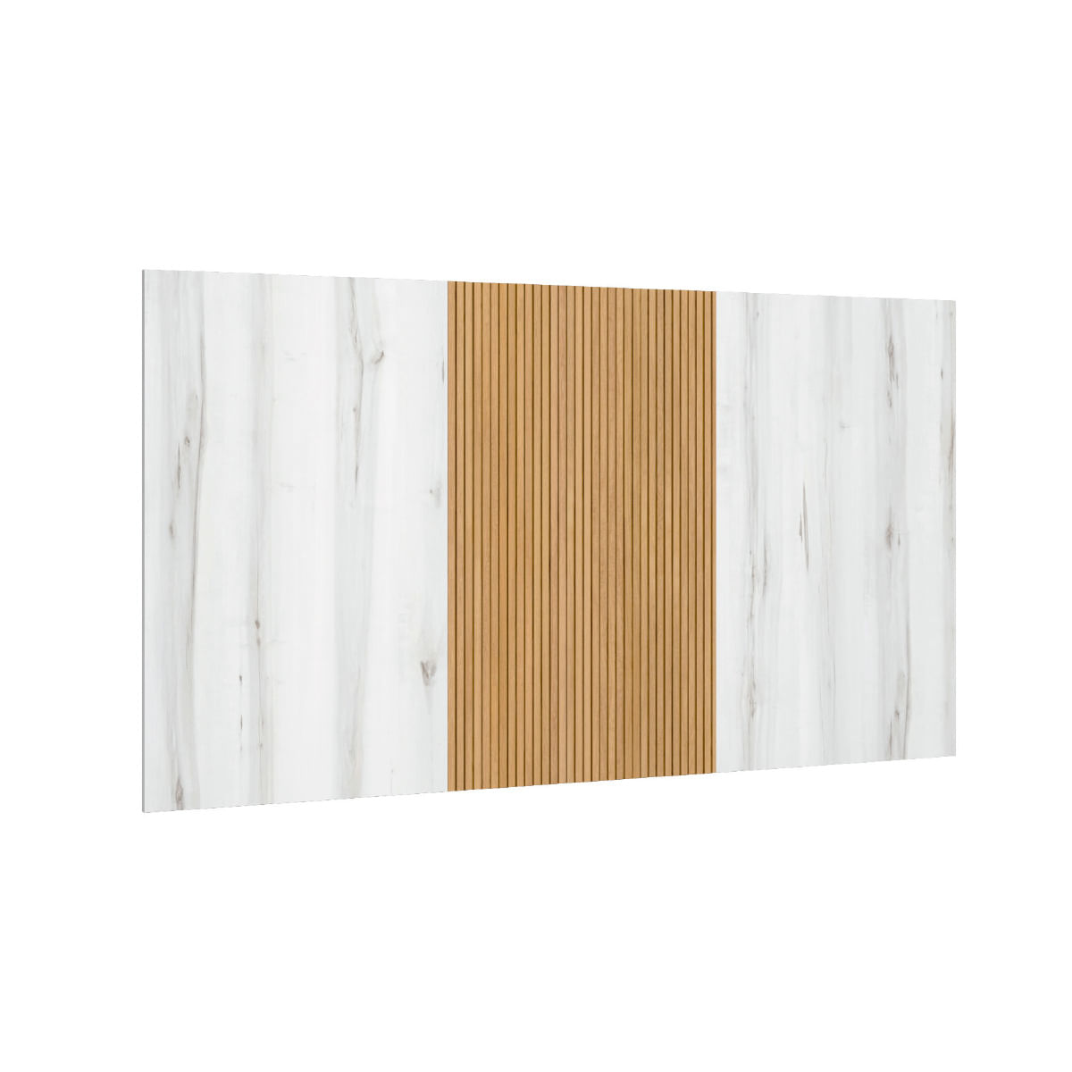 Cabecero Arles rayado/blanco mate 90x159 cm