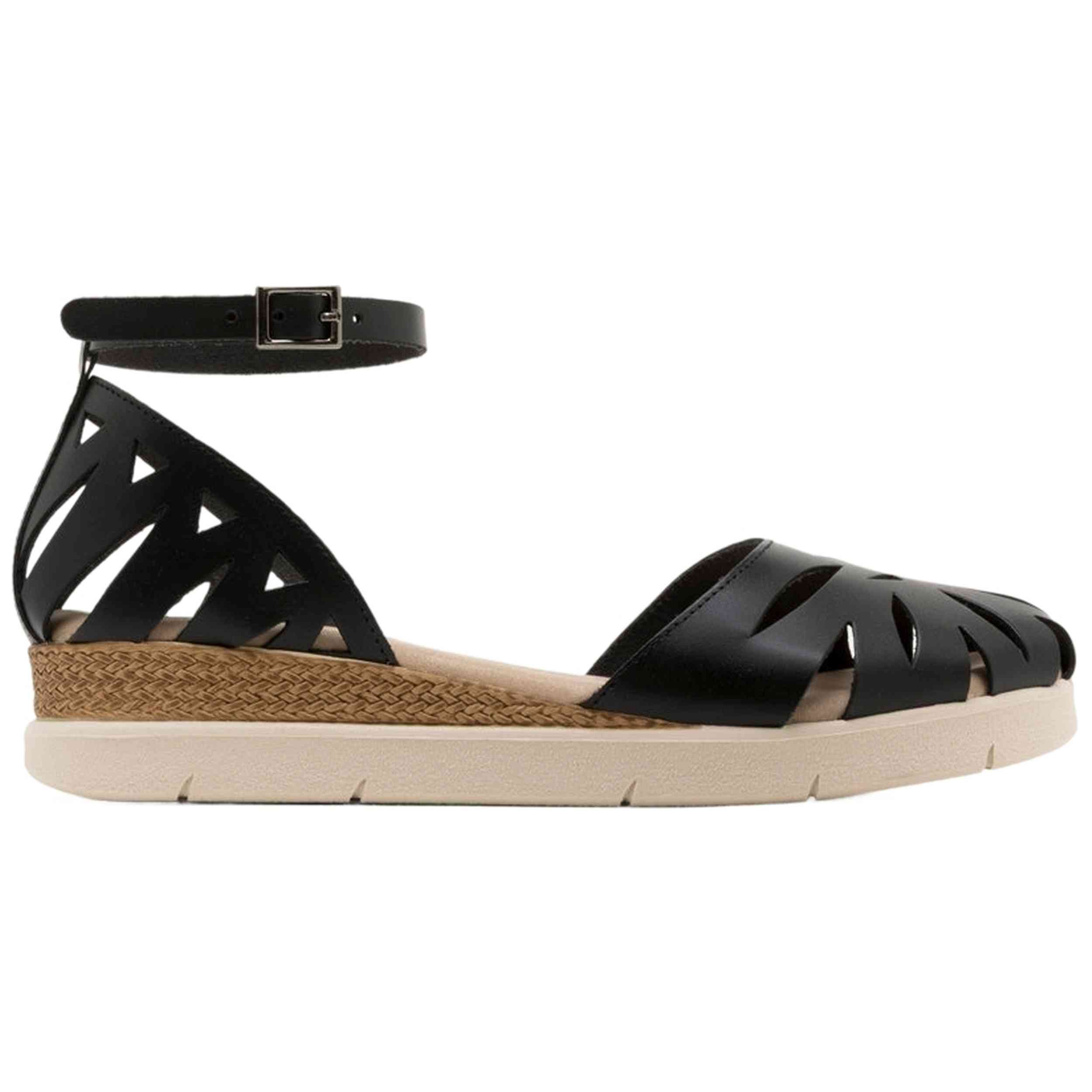 Sandalias Porronet modelo 3276 para Mujer en color Negro