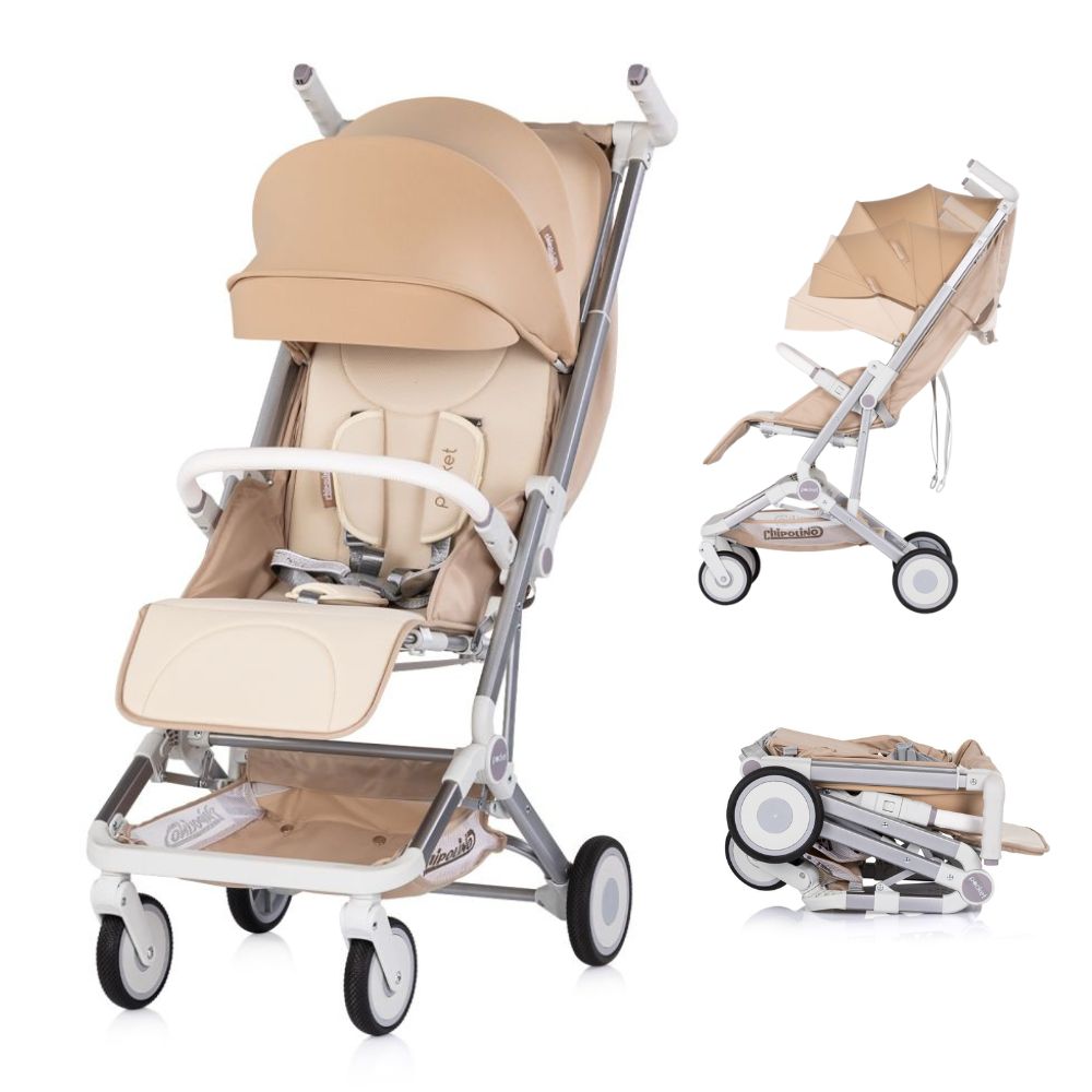 Silla de Paseo Ligera POCKET Chipolino Compacta Tipo Cabina hasta 22 kg Plegado Ultraligero