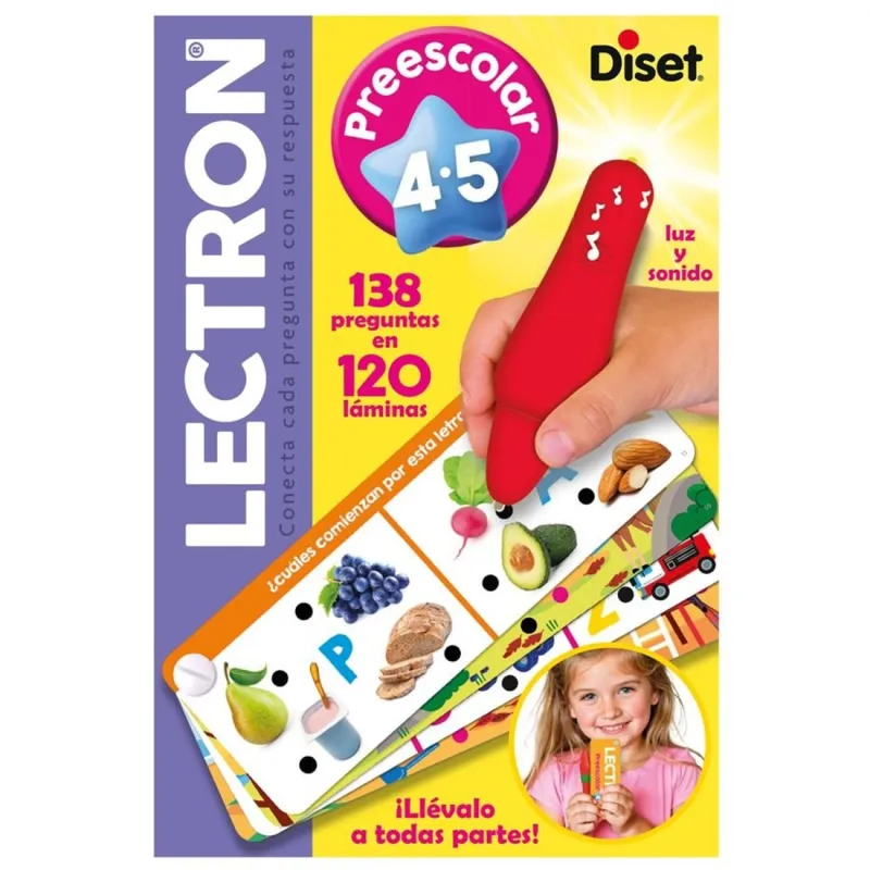 Juego educativo Lectron portátil Preescolar 4 a 5 años - Jumbo Diset