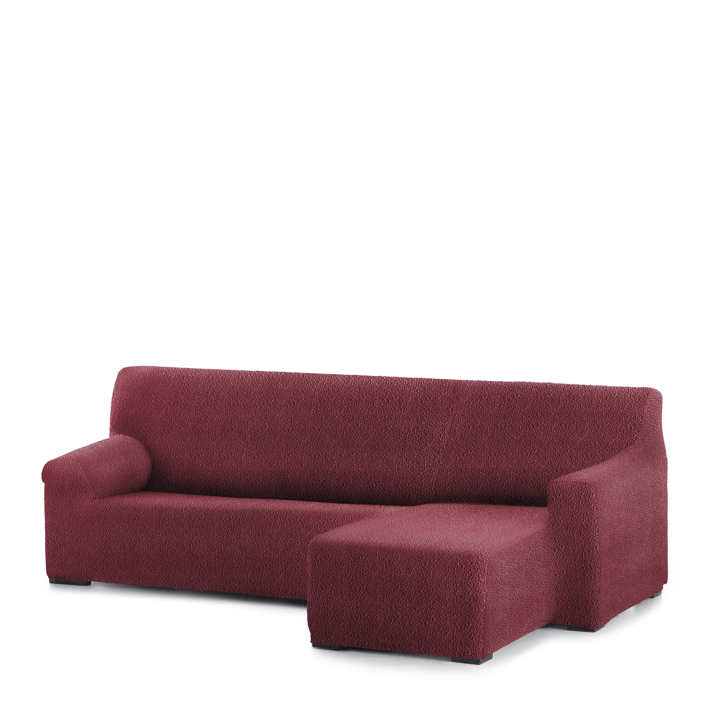 Funda de sofa m/0 ch. longue premium roc izquierda (Mirando de frente) c/8 brazo corto, Tamaño brazo corto izquierda, 170x310x110cm, Fábricada en España