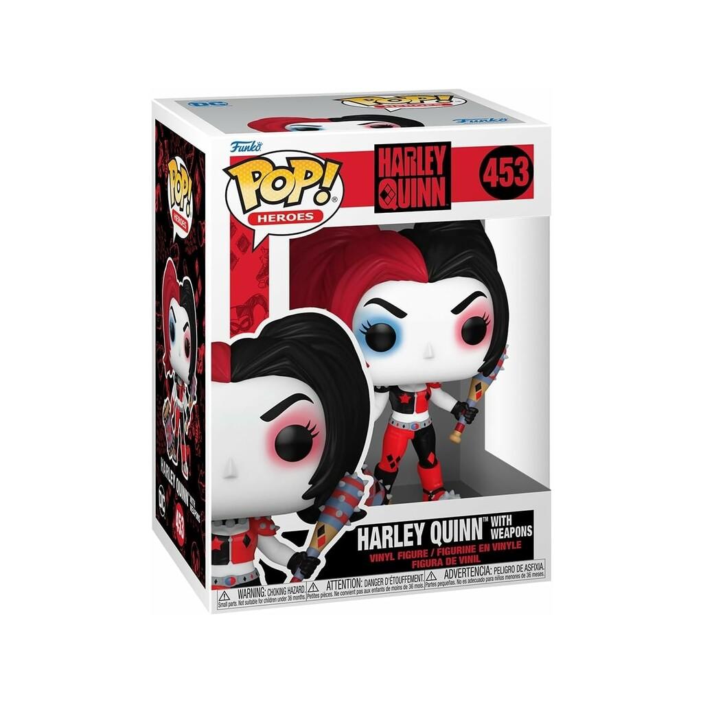 Funko Pop Heroes Harley Quinn con Armas 65616 Juguetes FUNKO