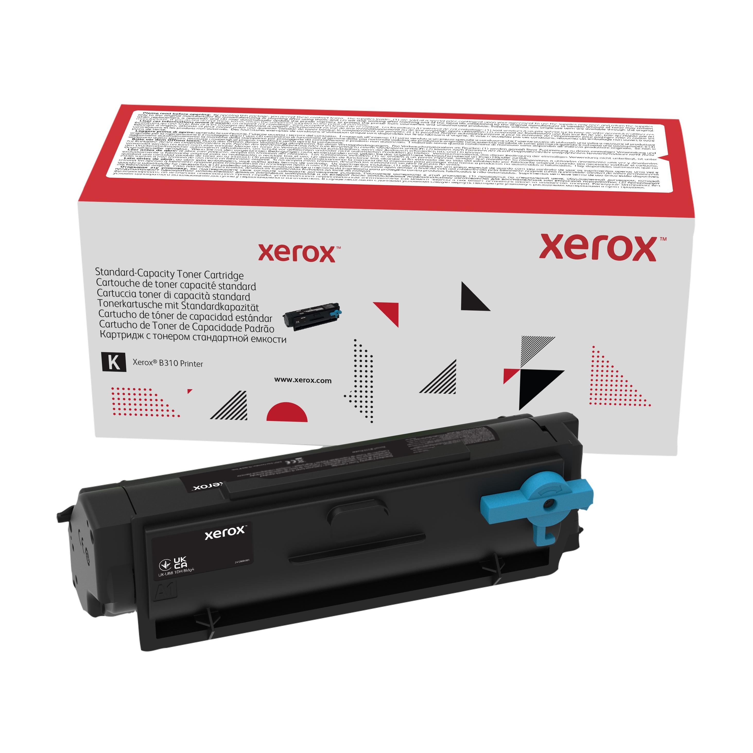 Xerox B310 Cartucho de tóner negro de capacidad estándar - Original Negro