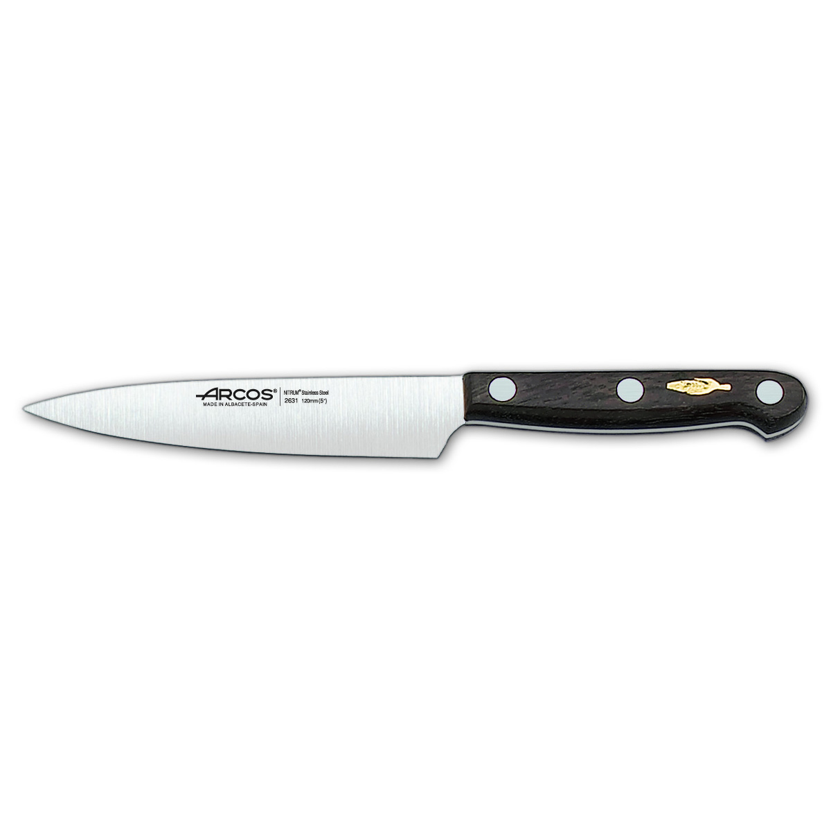 Cuchillo de Cocinero Arcos Palisandro 12cm - Acero Inoxidable Nitrum