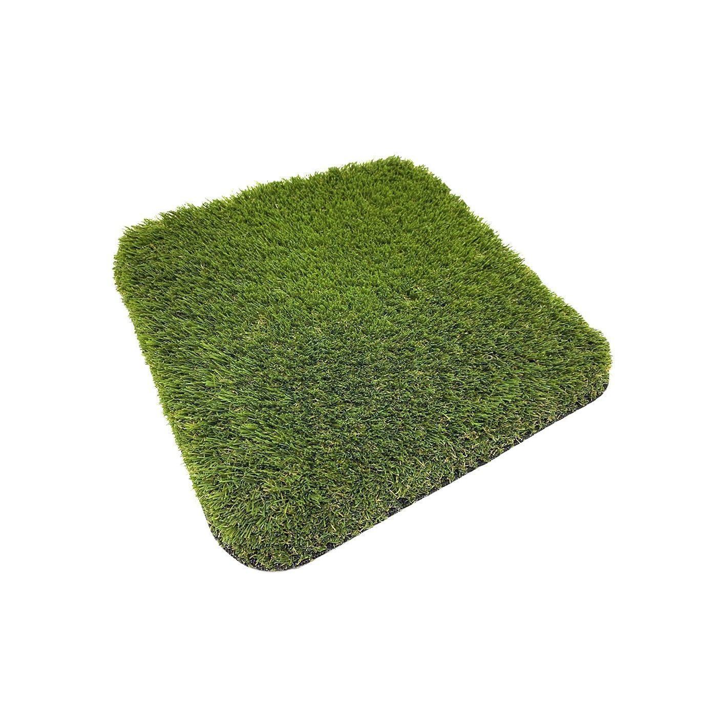 JARDIN202 - Césped Artificial Ginebra DELUXE 40mm - Rollos  | Altura muy Realista con Triple Tonalidad