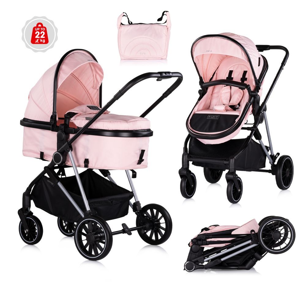 Chipolino Carrito de Bebé Duo Convertible AURA hasta 22 kg