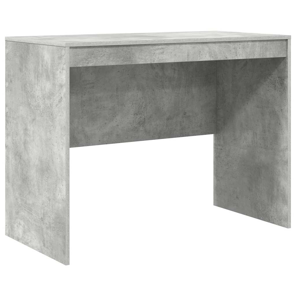 vidaXL Escritorio Gris Concreto 100 x 50 x 76 cm