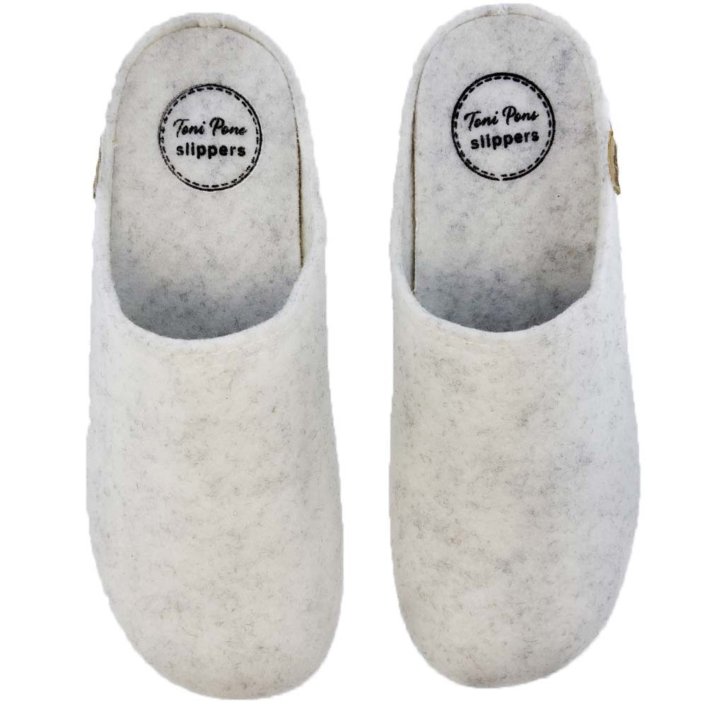 Originales Zapatillas de casa para mujer fabricadas en España de alta calidad Toni Pons Mona-Fr Hielo