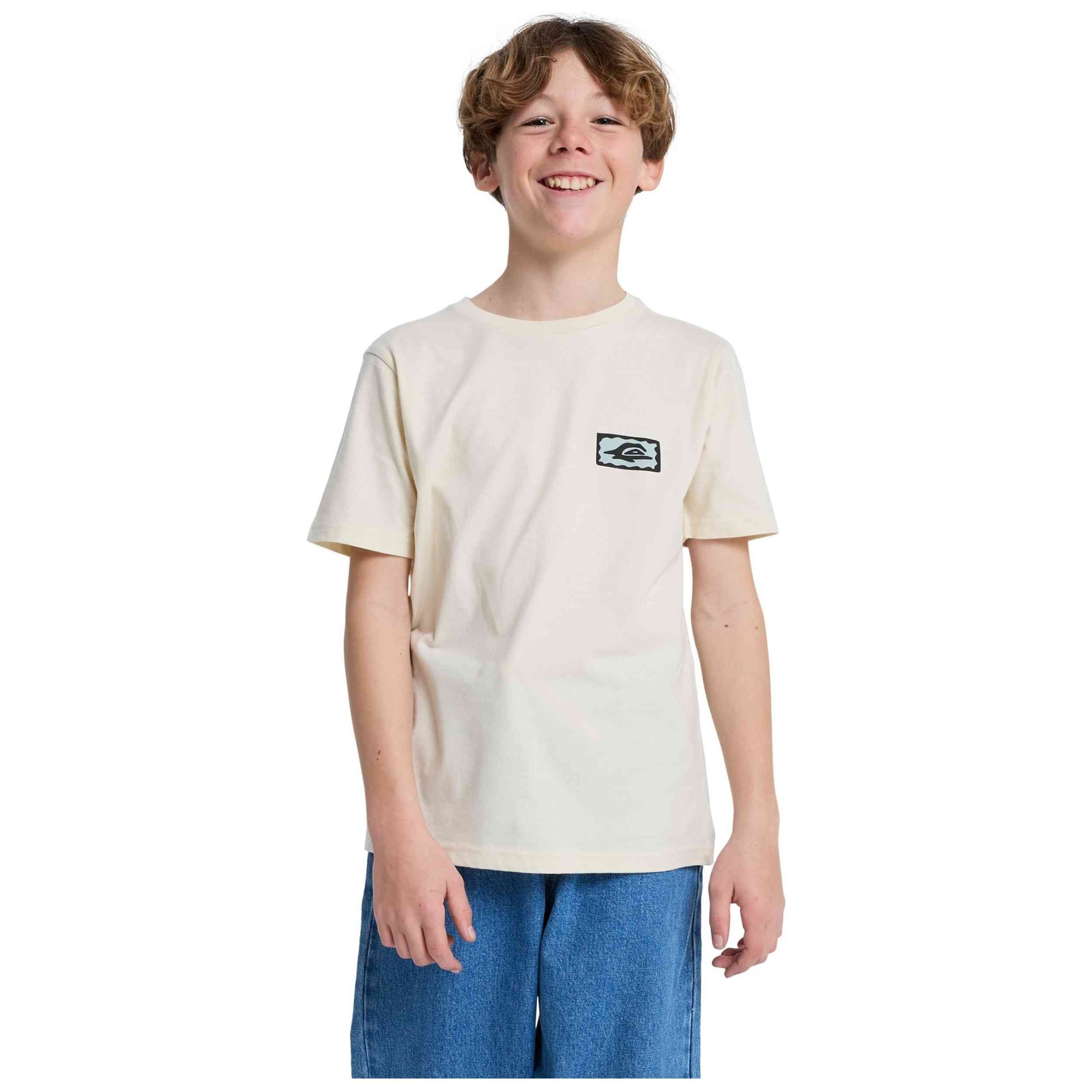 Camiseta Quiksilver modelo Serenity Splash en color Beig