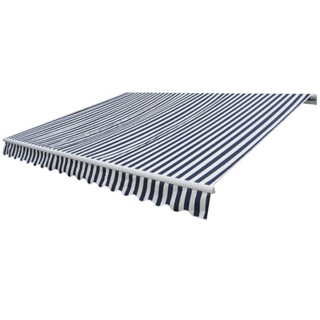 vidaxl toldo plegable de operación manual 300 cm