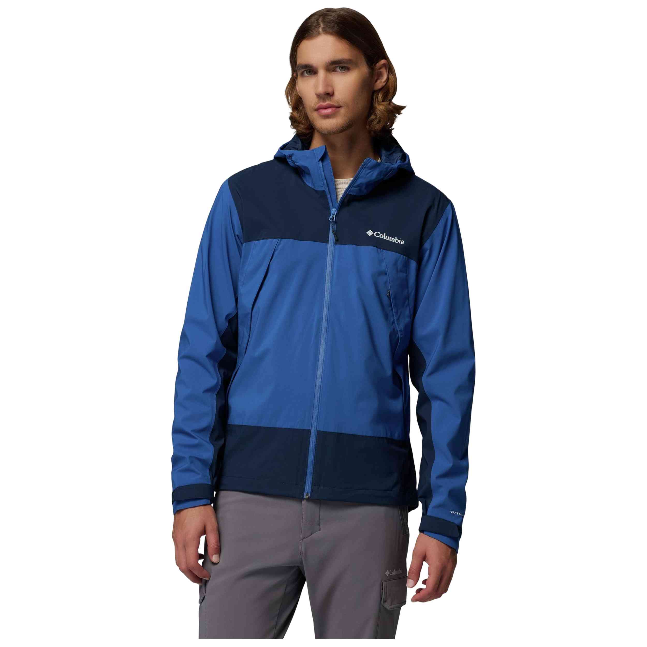 Chaqueta Columbia modelo Chaqueta con capucha Columbia Boulder Falls azul ultra para Hombre en color Azul