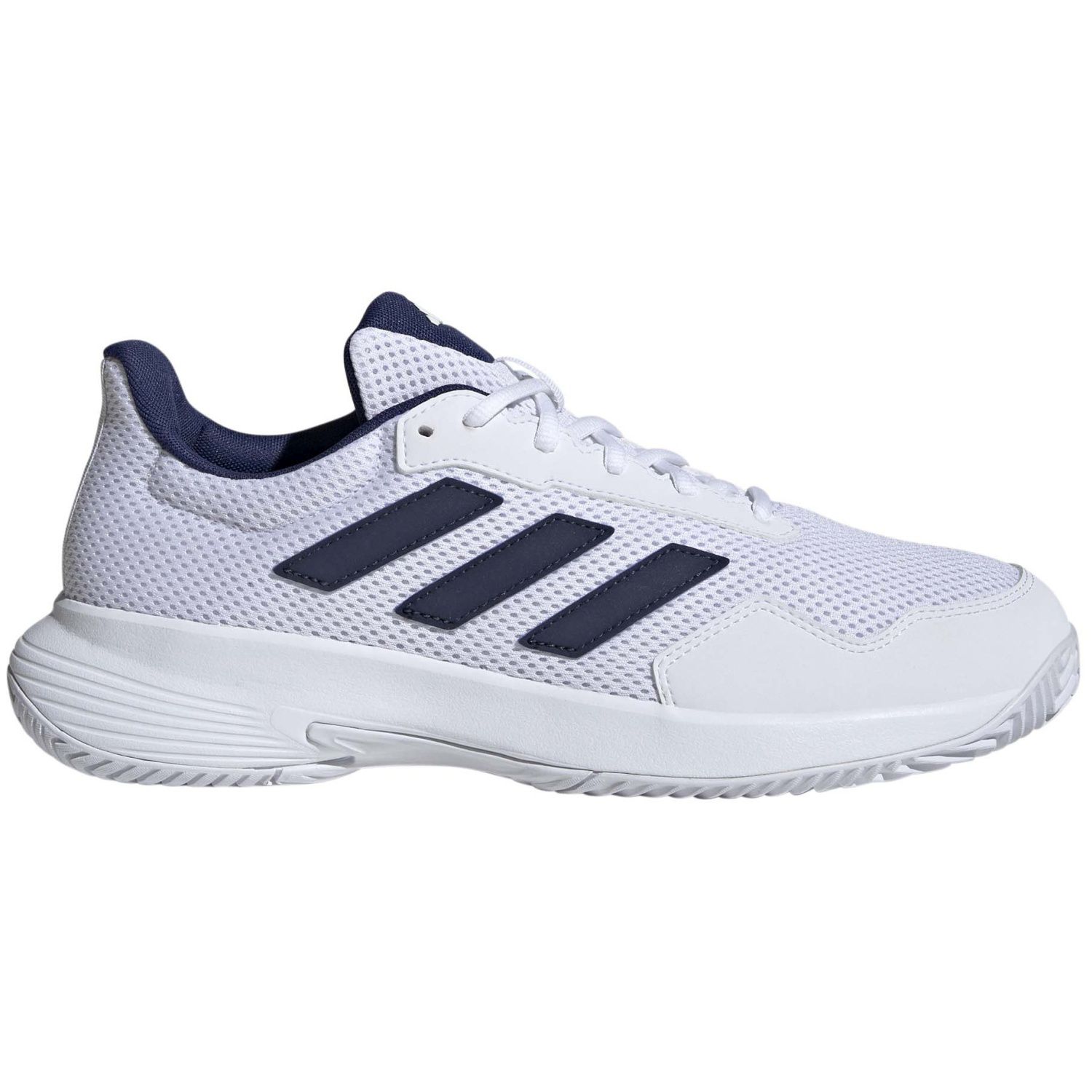 Zapatillas Adidas Unisex Varios colores - Color Blanco/Dark Blue - Color Verde Jade - Nueva Temporada - GameSpec 2 - Ajuste Regular - Cómodas y Transpirables - Malla Perforada - Suela de Goma EVA - Horma Clásica - Tenis_ Pádel_ Running_ Gimnasio