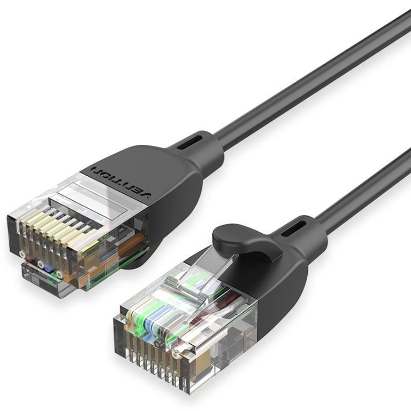 Vention-Cable de Red Rígido UTP Categoría 6 Vention IBIBI Negro