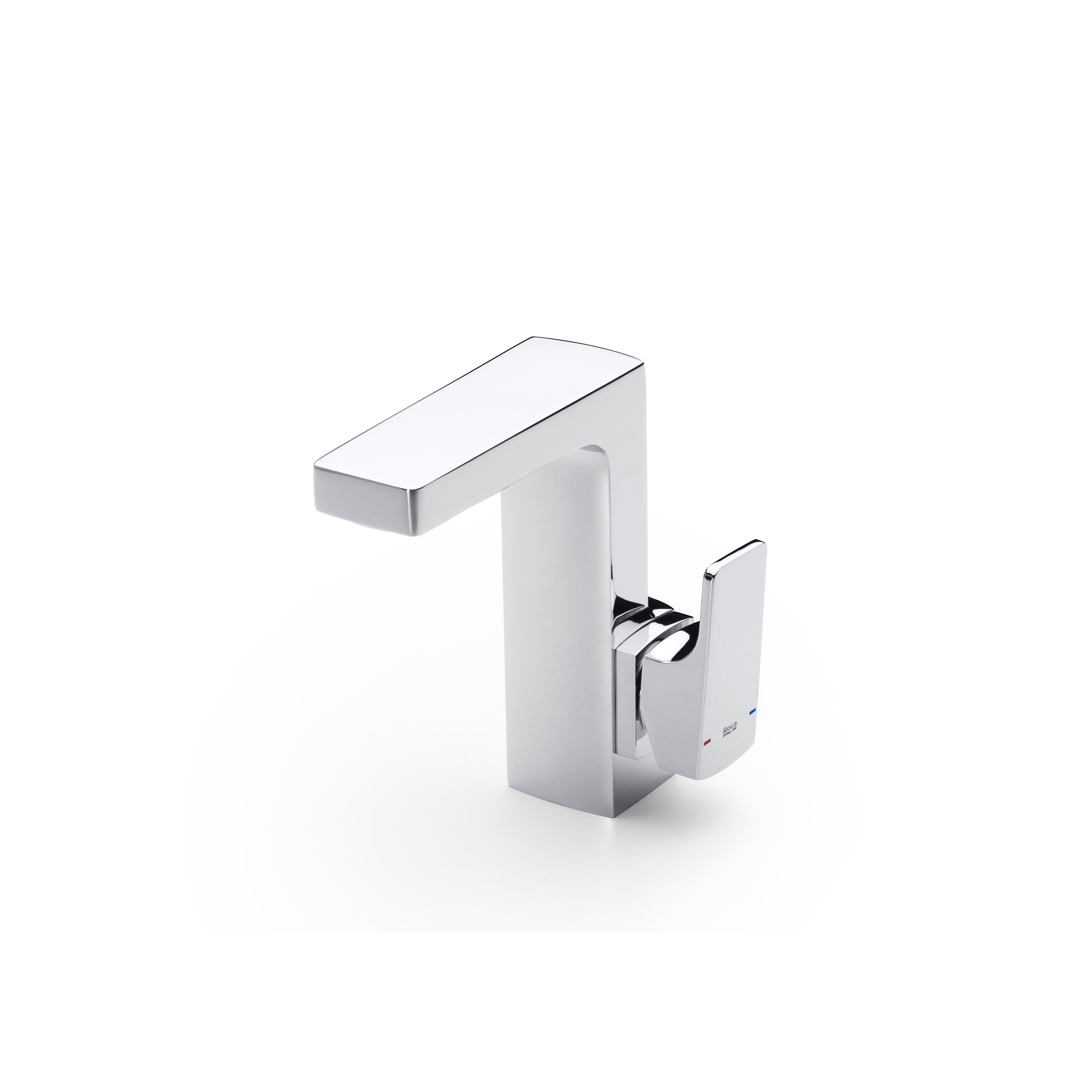 ROCA A5A4001C00 L90 Grifo Monomando Lavabo Lateral con Desagüe Automático Cromo - ref: A5A4001C00