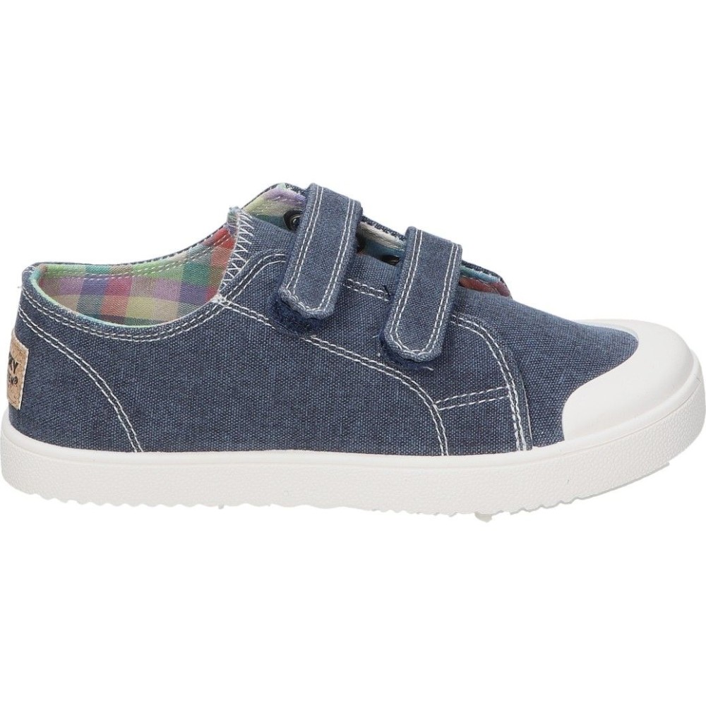 PABLOSKY | Zapatillas Pablosky para Niño – Lonas en Color Azul Jeans – Deportivas con Doble Velcro – Máxima Sujeción – Cómodas y Versátiles – Combinables – Modelo 980120
